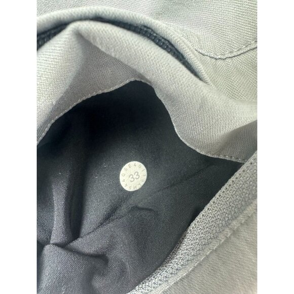 Men's Lululemon Commission Pant Classic Gray Tapered Casual LM5440S Size 33x29 - Picture 5 of 9